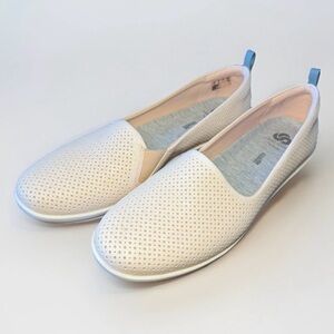 Clarks Cloudsteppers Ayla Blair Women’s Loafer/Flat Pink Nubuck Size 11M